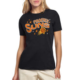 Phoenix Suns Starter Women's Fireworks T-Shirt Black