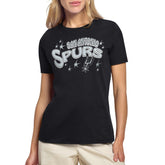 San Antonio Spurs Starter Women's Fireworks T-Shirt Black