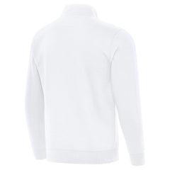 Spain National Team Antigua Landslide Quarter-Zip Pullover White