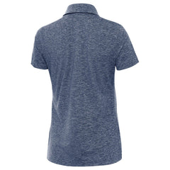 Spain National Team Antigua Women's Triple Shot Polo Heather Navy