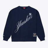 New York Yankees Mitchell & Ness Women's Script Sweatshirt Online
