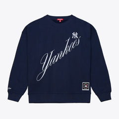 New York Yankees Mitchell & Ness Women's Script Sweatshirt Online