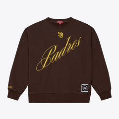 San Diego Padres Mitchell & Ness Women's Script Sweatshirt Near Me