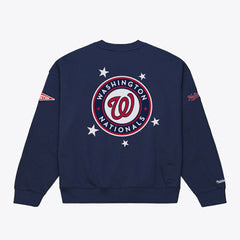 Washington Nationals Mitchell & Ness Women's Pep Rally Sweatshirt Sale