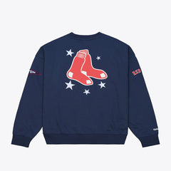 Boston Red Sox Mitchell & Ness Women's Pep Rally Sweatshirt for sale
