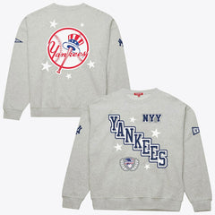 New York Yankees Mitchell & Ness Women's Pep Rally Sweatshirt Discount