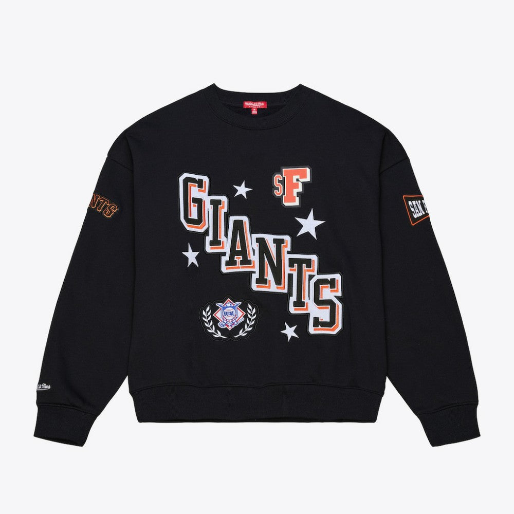San Francisco Giants Mitchell & Ness Women's Pep Rally Sweatshirt for sale