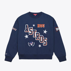 Houston Astros Mitchell & Ness Women's Pep Rally Sweatshirt for sale