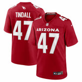 Channing Tindall Arizona Cardinals Team Game Jersey - Cardinal - Nike