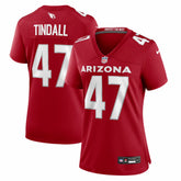 Channing Tindall Arizona Cardinals Women's Team Game Jersey - Cardinal - Nike