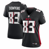 Deven Thompkins Atlanta Falcons Women's Team Game Jersey - Black - Nike