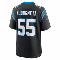 Maema Njongmeta Carolina Panthers Team Game Jersey - Black - Nike