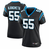 Maema Njongmeta Carolina Panthers Women's Team Game Jersey - Black - Nike