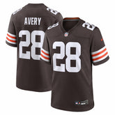 Tre Avery Cleveland Browns Team Game Jersey - Brown - Nike