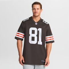 Luke Floriea Cleveland Browns Team Game Jersey - Brown - Nike