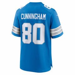 Malik Cunningham Detroit Lions Team Game Jersey - Blue - Nike