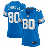 Malik Cunningham Detroit Lions Women's Team Game Jersey - Blue - Nike