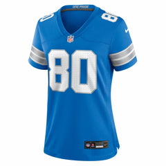 Malik Cunningham Detroit Lions Women's Team Game Jersey - Blue - Nike