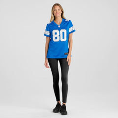 Malik Cunningham Detroit Lions Women's Team Game Jersey - Blue - Nike