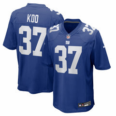 Younghoe Koo New York Giants Team Game Jersey - Royal - Nike