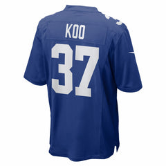 Younghoe Koo New York Giants Team Game Jersey - Royal - Nike