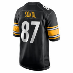 Matt Sokol Pittsburgh Steelers Team Game Jersey - Black - Nike