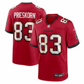 Caden Prieskorn Tampa Bay Buccaneers Team Game Jersey - Red - Nike
