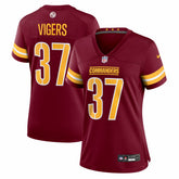 Car'lin Vigers Washington Commanders Women's Team Game Jersey - Burgundy - Nike
