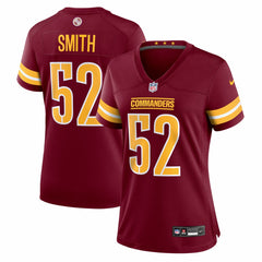 Preston Smith Washington Commanders Women's Team Game Jersey - Burgundy - Nike