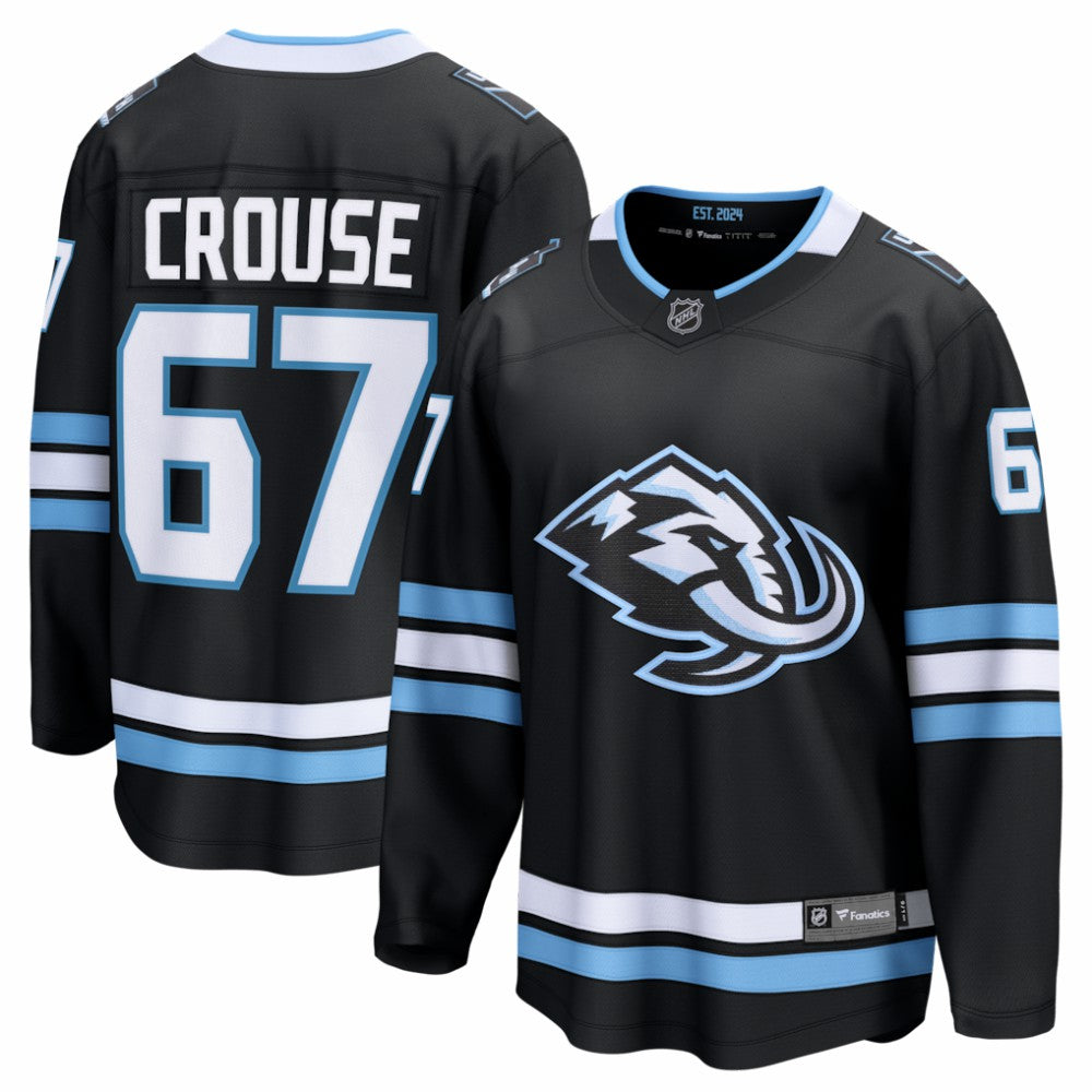 Lawson Crouse Utah Mammoth Fanatics Home Breakaway Player Jersey - Black | Fanatics on sale