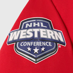 Calgary Flames OVO x NHL Fleece Hoodie - Red | NHL Lifestyle