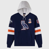 Edmonton Oilers OVO x NHL Fleece Hoodie - Navy | NHL Clearance
