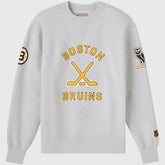Boston Bruins OVO x NHL Fleece Sweatshirt - Heather Gray | NHL Clearance