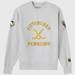 Pittsburgh Penguins OVO x NHL Fleece Sweatshirt - Heather Gray | NHL Clearance