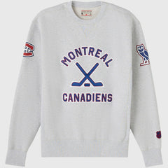 Montreal Canadiens OVO x NHL Fleece Sweatshirt - Heather Gray | NHL on sale