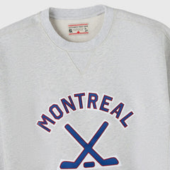 Montreal Canadiens OVO x NHL Fleece Sweatshirt - Heather Gray | NHL on sale