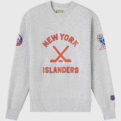 New York Islanders OVO x NHL Fleece Sweatshirt - Heather Gray | NHL sale