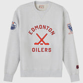 Edmonton Oilers OVO x NHL Fleece Sweatshirt - Heather Gray | NHL on sale