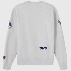 Edmonton Oilers OVO x NHL Fleece Sweatshirt - Heather Gray | NHL on sale