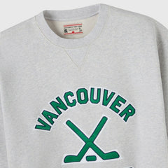 Vancouver Canucks OVO x NHL Fleece Sweatshirt - Heather Gray | NHL near me