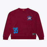 Colorado Avalanche Mitchell & Ness Women's Crewneck Sweatshirt - Maroon | NHL near me