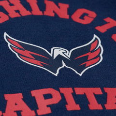 Washington Capitals Mitchell & Ness Women's Crewneck Sweatshirt - Navy | NHL online