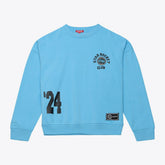 Utah Mammoth Mitchell & Ness Women's Crewneck Sweatshirt - Blue | NHL Lifestyle