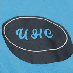 Utah Mammoth Mitchell & Ness Women's Crewneck Sweatshirt - Blue | NHL Lifestyle