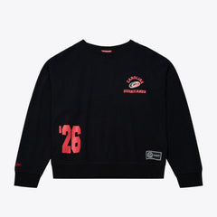Carolina Hurricanes Mitchell & Ness Women's Crewneck Sweatshirt - Black | NHL sale
