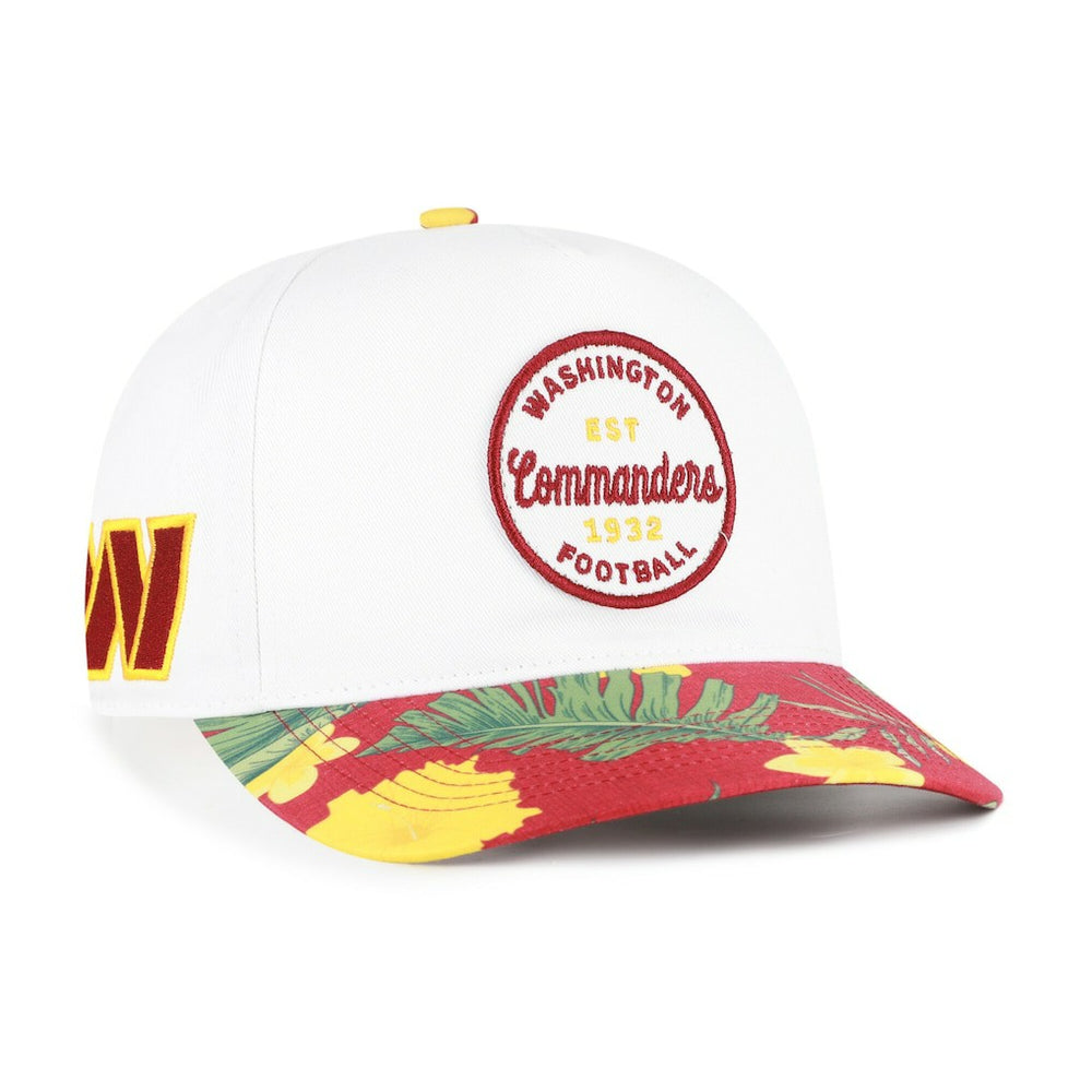 Washington Commanders '47 Beach Side Hitch Adjustable Hat - White/Burgundy - 47 brand