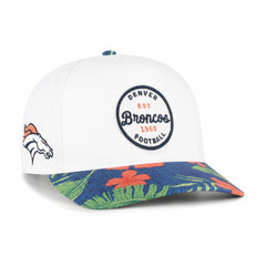 Denver Broncos '47 Beach Side Hitch Adjustable Hat - White/Navy - 47 brand