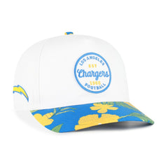 Los Angeles Chargers '47 Beach Side Hitch Adjustable Hat - White/Powder Blue - 47 brand
