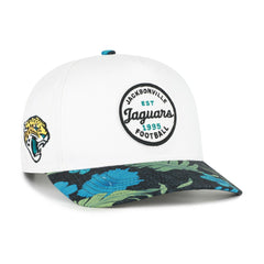 Jacksonville Jaguars '47 Beach Side Hitch Adjustable Hat - White/Black - 47 brand