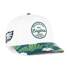 Philadelphia Eagles '47 Beach Side Hitch Adjustable Hat - White/Midnight Green - 47 brand